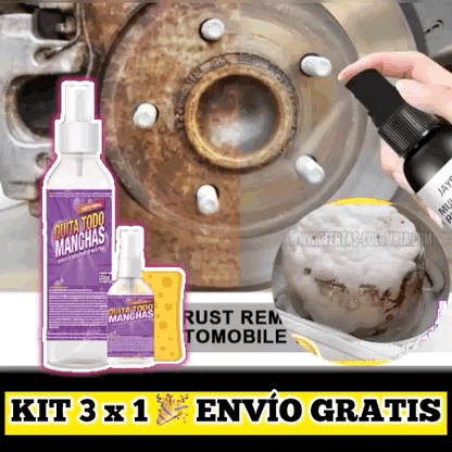 Kit quita todo Manchas🎁 Oferta 40% OFF ⭐⭐⭐⭐⭐Envío Contra Entrega